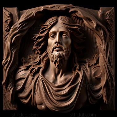 3D model st jesus (STL)